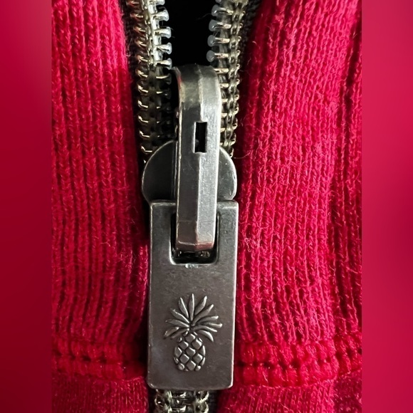 Tommy BAHAMA REVERSIBLE 3/4 ZIP SWEATSHIRT - SMALL - Picture 3 of 6